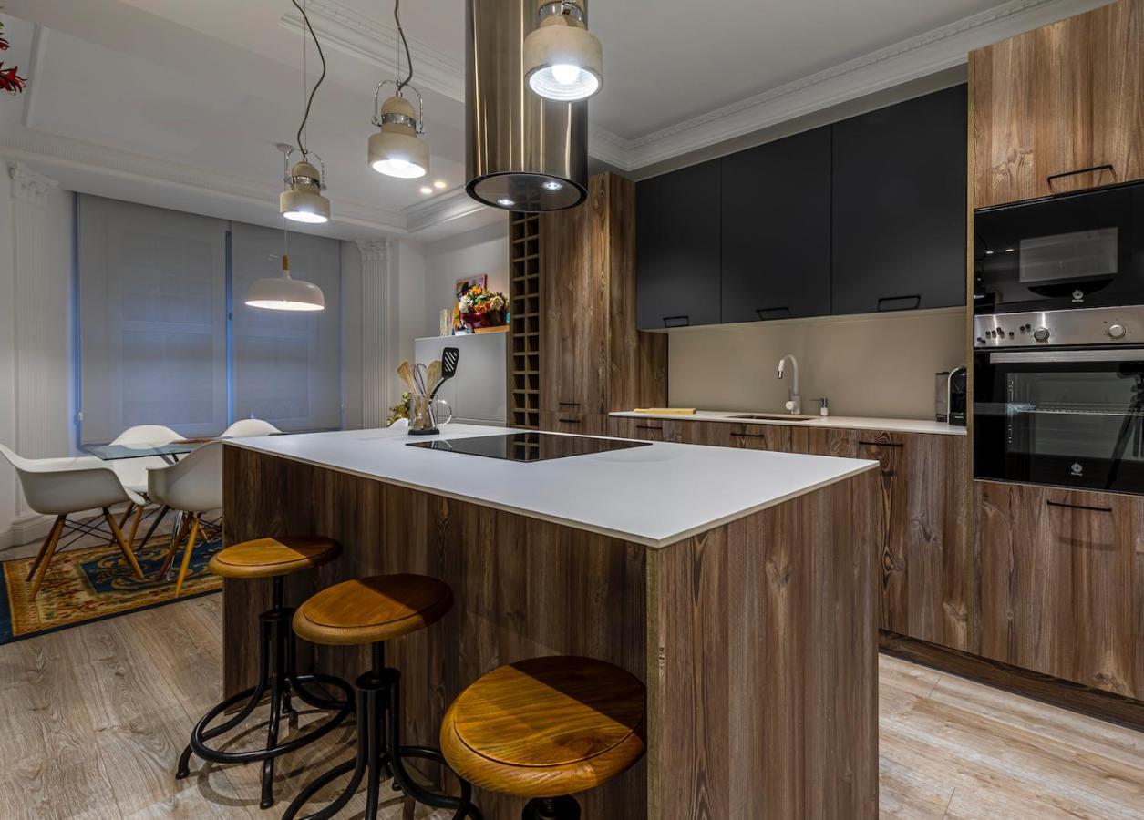 110 M2 Central Apartment In Abando Close To Guggenheim With Parking Бильбао Экстерьер фото