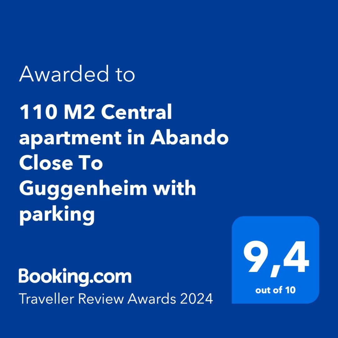 110 M2 Central Apartment In Abando Close To Guggenheim With Parking Бильбао Экстерьер фото